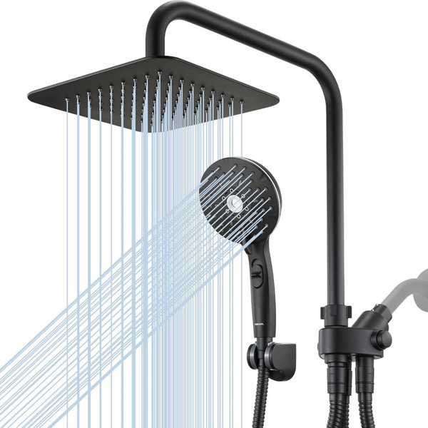JASODI Shower Head Combo, High Pressure Rain/Rainfall Shower Head Wayfair